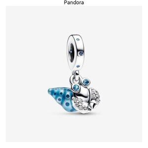Pandora Glow-in-the-dark Hermit Crab Dangle Charm